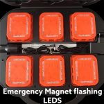 Emergency magnetic LEDS